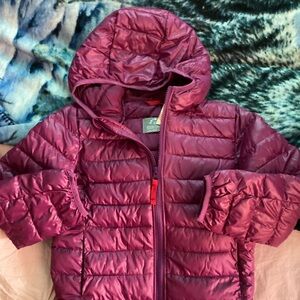 Primary Kids Puffer Jacket - Rich PurpleNew primary puffer 6/7